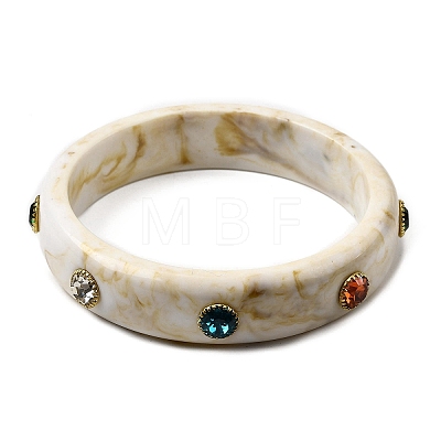 Resin Bangles for Women LS-BJEW-P357-04G-1