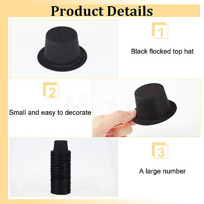 Frocky PVC Hat DIY-WH0028-75-1