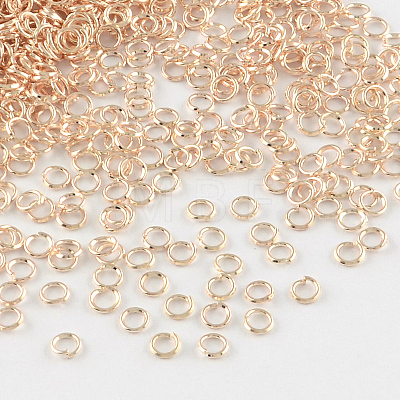 Iron Open Jump Rings LS-IFIN-R209-0.9x6-RG-1