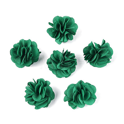 Polyester Fabric Flowers FIND-ZX004-11-04-1