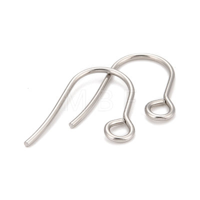316 Surgical Stainless Steel Earring Hooks X-STAS-A056-11P-1