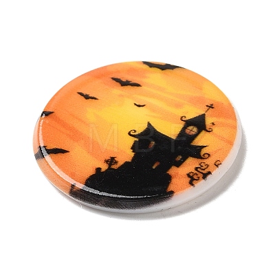 Halloween Series Acrylic Cbabochons OACR-M012-02-1