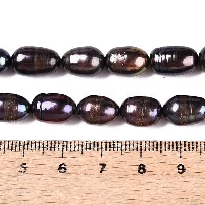 Natural Cultured Freshwater Pearl Beads Strands PEAR-N012-07T-1