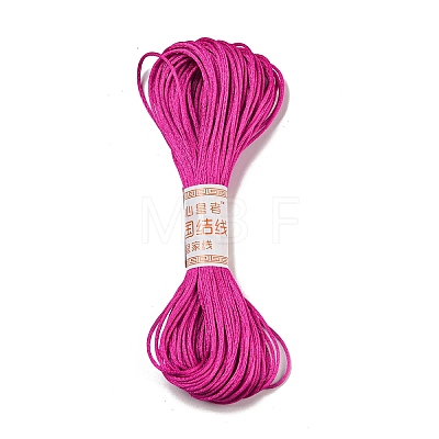 Polyester Embroidery Floss OCOR-C005-A11-1