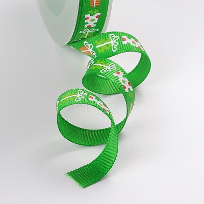 Christmas Theme Polyester Ribbons SRIB-L031-009-07-1