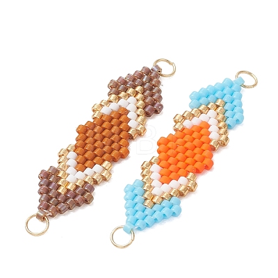 Handmade MIYUKI Seed Beads PALLOY-MZ01315-1