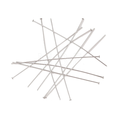 304 Stainless Steel Flat Head Pins STAS-Z089-03P-12-1