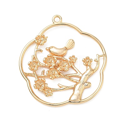 Brass Pendants KK-D263-01G-02-1