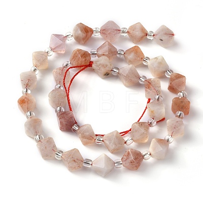 Natural Sunstone Beads Strands G-Z014-11-1