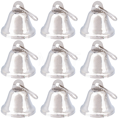 20Pcs Iron Bell Pendant Decoration AJEW-SC0031-29B-1