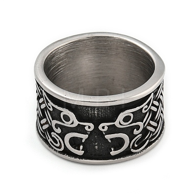 304 Stainless Steel Ring RJEW-B055-03AS-03-1