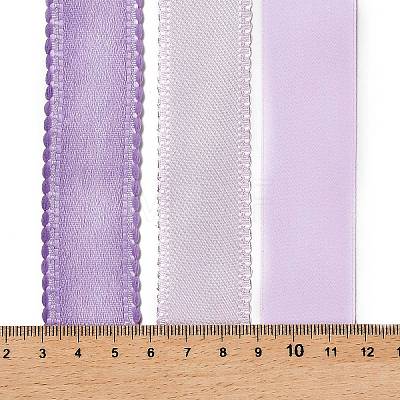 9 Yards 3 Styles Polyester Ribbon SRIB-A014-I04-1