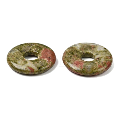Natural Unakite Pendants G-A320-01A-15-1