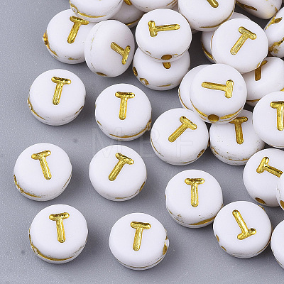 Plating Acrylic Beads LS-PACR-R242-01T-1