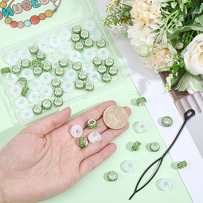3Pcs Acrylic Hair Pin Bun Maker OHAR-PA0001-01A-1