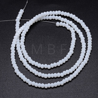 Faceted Rondelle Glass Beads Strands LS-GLAA-M028-2mm-A12-1
