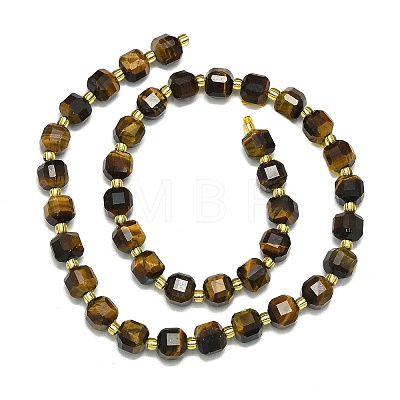 Natural Tiger Eye Beads Strands G-I376-D59-01-1