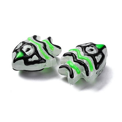 Handmade Lampwork Beads LAMP-S068-06K-1