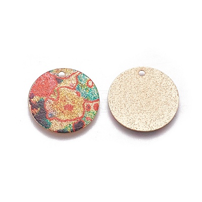 Printed Iron Pendants IFIN-L029-A-M-1