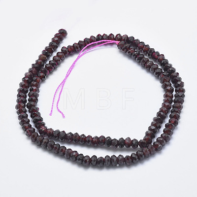 Natural Garnet Beads Strands G-K246-24B-1