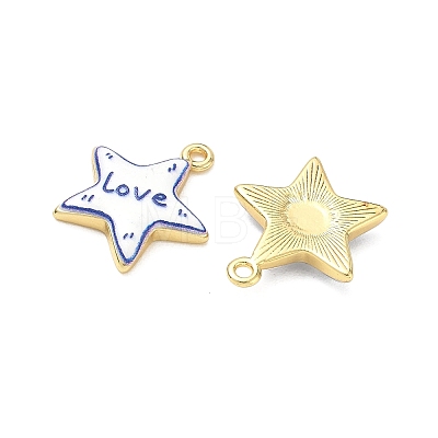 Printed Brass Pendants KK-CBA42CA-08G-08-1