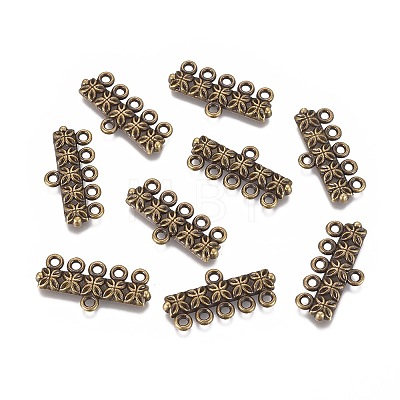 Tibetan Style Alloy Chandelier Components Links LS-MLF0753Y-1
