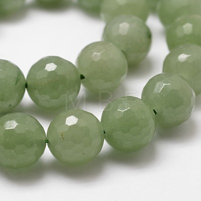 Natural Green Aventurine Beads Strands G-D840-28-8mm-1