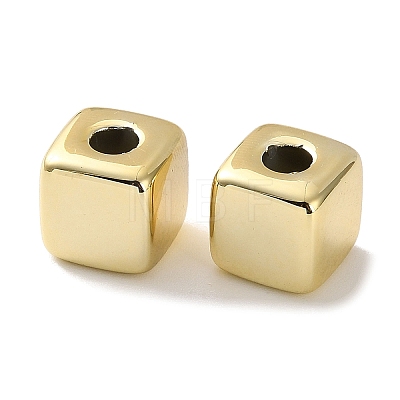 Plating Opaque Acrylic European Beads AC-CBAA26B-04A-1