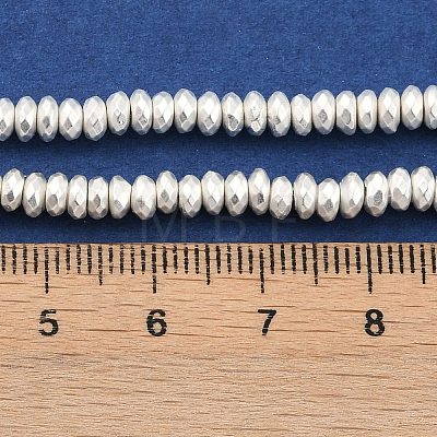 Electroplated Synthetic Non-Magnetic Hematite Beads Strands G-U003-12A-1