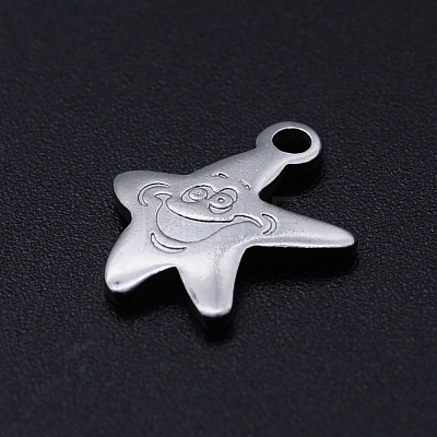 201 Stainless Steel Charms STAS-S105-T843-1