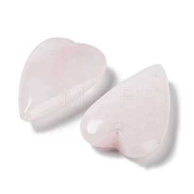 Natural Rose Quartz Pendants X-G-D087-02A-1