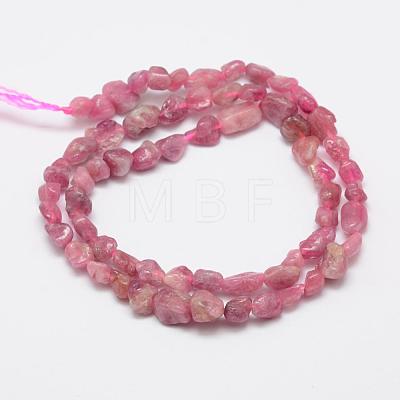 Natural Tourmaline Beads Strands G-F521-23-1