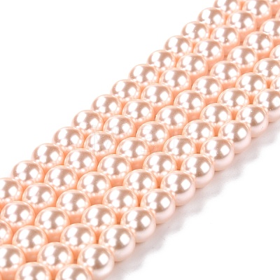 Eco-Friendly Grade A Glass Pearl Beads HY-J002-8mm-HX016-1