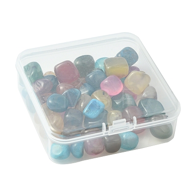 50Pcs Natural Agate Beads G-FS0005-67-1