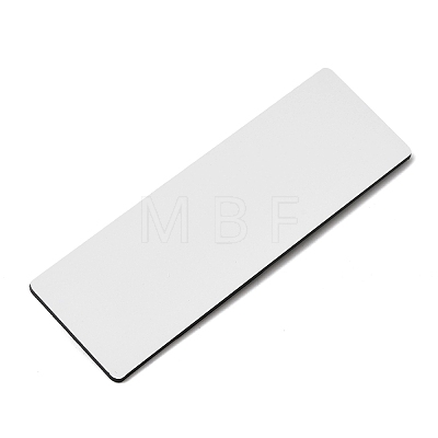 Plastic Blank Name Badge ID Tag with Iron Pins KY-D024-01C-1
