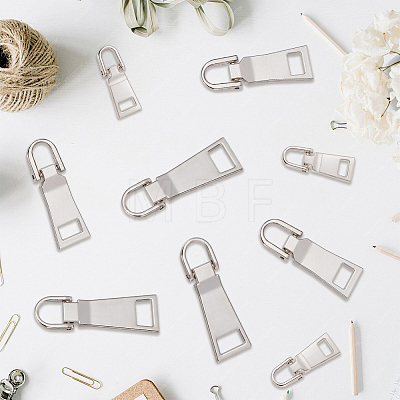 18Pcs 3 Styles Alloy Zipper Pull Tabs FIND-CY0001-83P-1