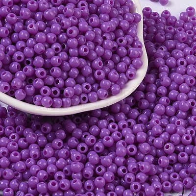 Opaque Acrylic Beads SACR-A007-01A-08-1