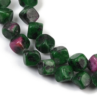 Natural Ruby in Zoisite Beads Strands G-A257-A13-01-1