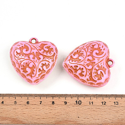 Opaque Acrylic Pendants SACR-T017-15A-1