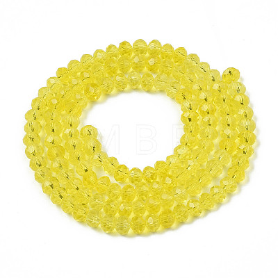 Electroplate Glass Beads Strands EGLA-A044-T6mm-A29-1