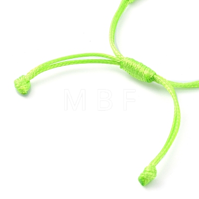 Alloy Enamel Clover Charm Bracelet BJEW-JB09850-02-1