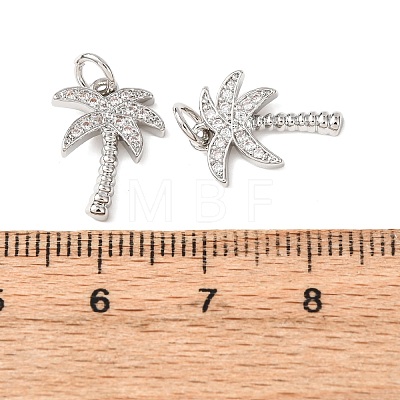 Brass Micro Pave Cubic Zirconia Pendants LS-ZIRC-K070-38P-1