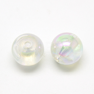Imitation Jelly Acrylic Beads MACR-Q169-71B-1