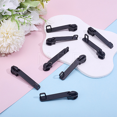 8Pcs Alloy Zipper Pulls FIND-WR0013-15EB-1