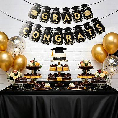 Congrats Grad Paper Hanging Banner TH-FZCC84D-01A-01-1