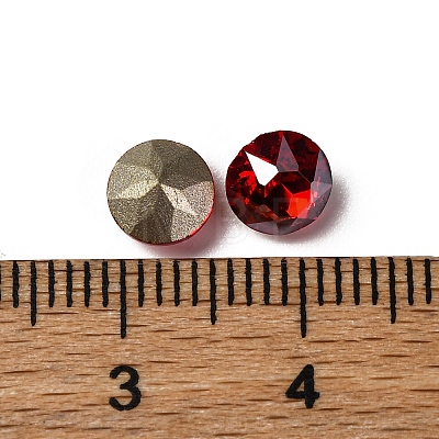 Glass Rhinestone Cabochons RGLA-A026-01A-227SS-1