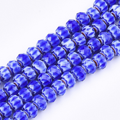 Glass Beads Strands GLAA-S185-01A-M-1