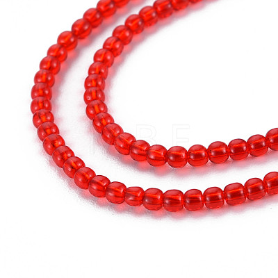 Glass Beads Strands GLAA-N041-008I-1