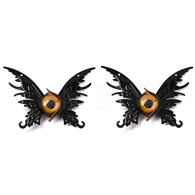 Butterfly with Eye Plastic Alligator Hair Clips PHAR-M015-04-1