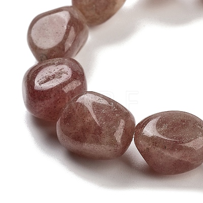 Natural Strawberry Quartz Beads Strands G-Z061-A06-01-1